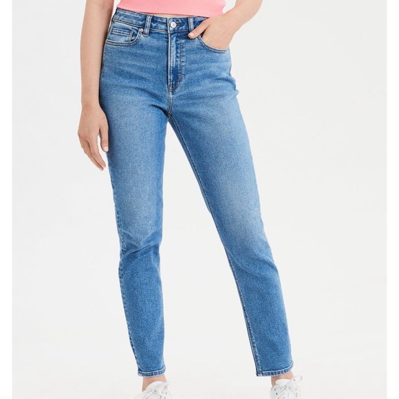 mom jeans from american eagle